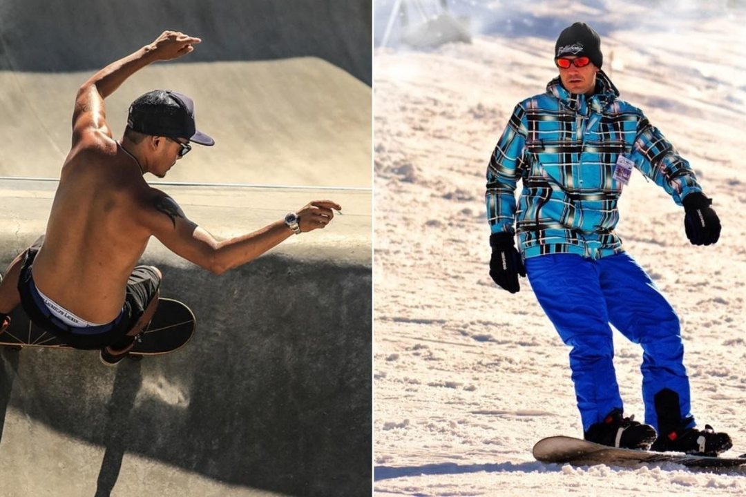 Skateboard Wax on a Snowboard