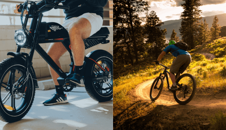 Electric Fat Bike Vs Mountain Bike