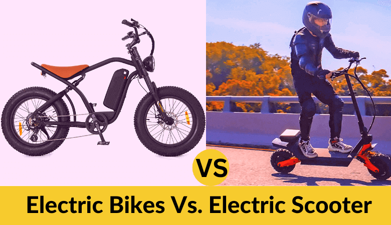 Electric Bikes Vs. Electric Scooter